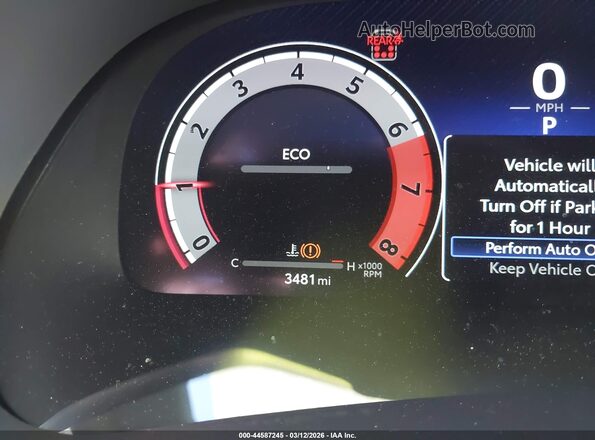 5TDKDRBH9TS598370 2026 TOYOTA HIGHLANDER Gray 