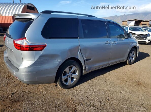 5TDKK3DC7GS691012 2016 TOYOTA SIENNA Silver Задня права чверть