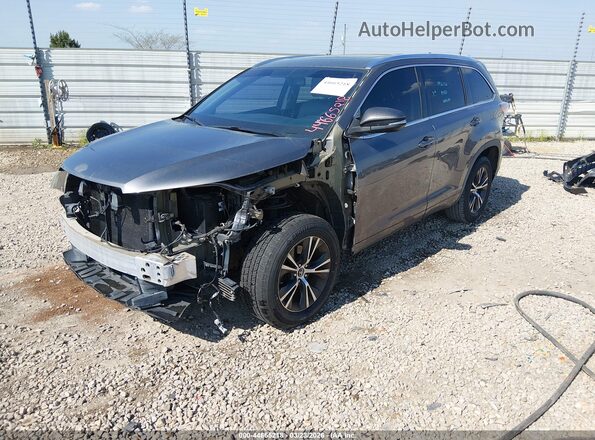 5TDKKRFH7GS164714 2016 TOYOTA LE Gray Front left