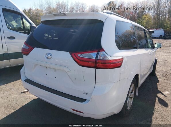 5TDKZ3DC3JS936004 2018 TOYOTA LE White Tył prawy