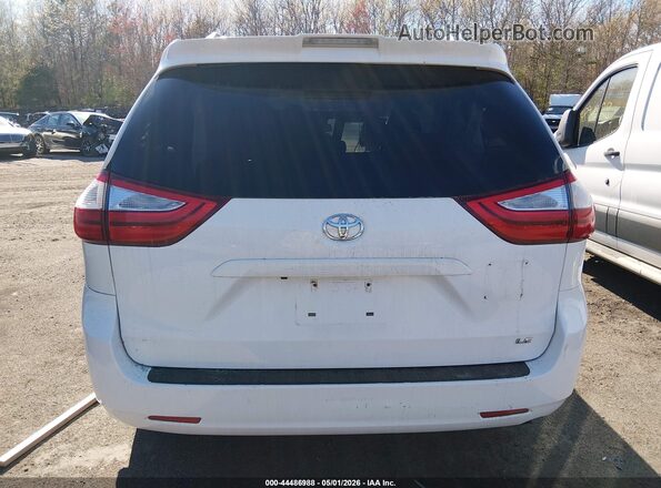 5TDKZ3DC3JS936004 2018 TOYOTA LE White 