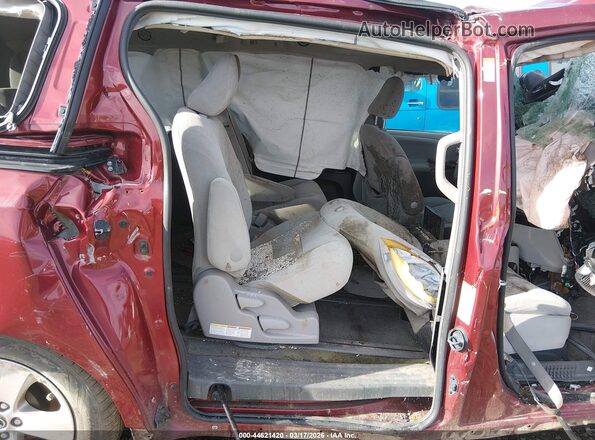 5TDKZ3DC5JS939597 2018 TOYOTA LE Red VIN კოდის სტიკერის ხედი