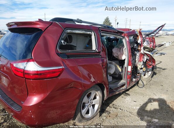 5TDKZ3DC5JS939597 2018 TOYOTA LE Red 