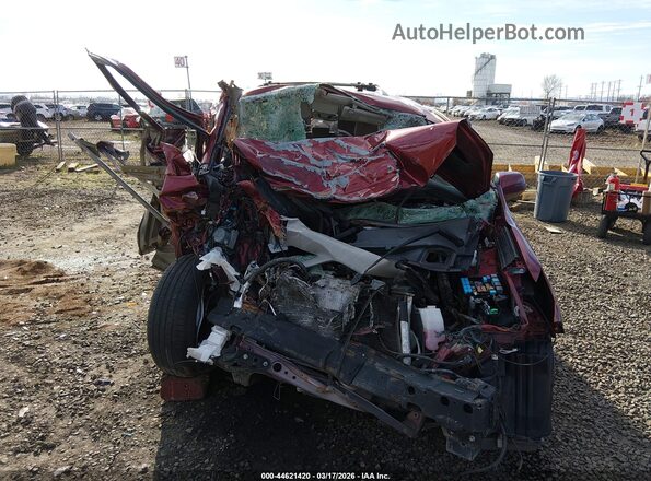5TDKZ3DC5JS939597 2018 TOYOTA LE Red უკანა სალონის ხედი
