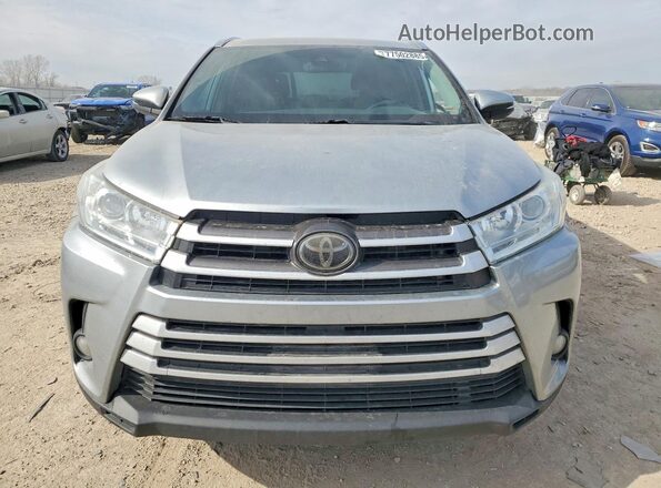 5TDKZRFH5KS313187 2019 TOYOTA HIGHLANDER Серый Вид спереди