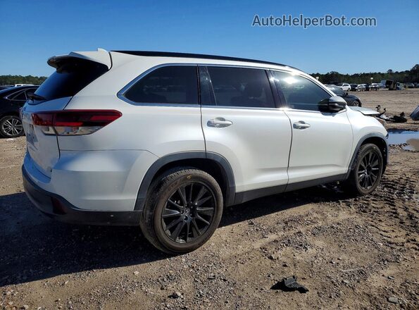 5TDKZRFH6KS348580 2019 TOYOTA HIGHLANDER Белый 