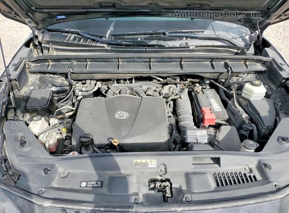 5TDLZRAH7MS052563 2021 TOYOTA HIGHLANDER Black Vista del compartimento del motor