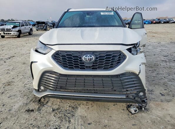 5TDLZRBH1MS080745 2021 TOYOTA HIGHLANDER White Դիմացի տեսք
