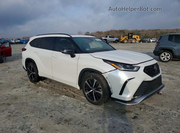 5TDLZRBH1MS080745 2021 TOYOTA HIGHLANDER White Առջևի աջ