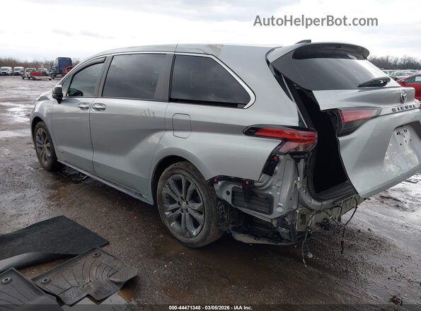 5TDXRKEC5MS005619 2021 TOYOTA SIENNA Silver Rear left