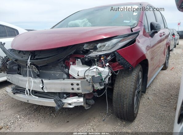 5TDXRKEC7TS298924 2026 TOYOTA SIENNA Red Front left