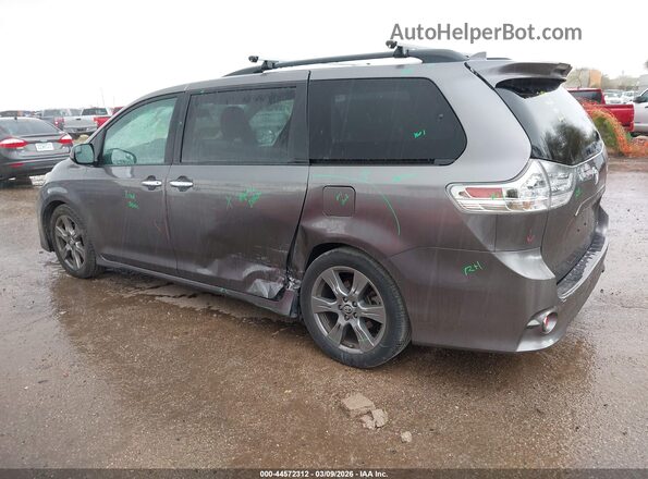 5TDXZ3DC1JS911057 2018 TOYOTA SIENNA Gray Front view