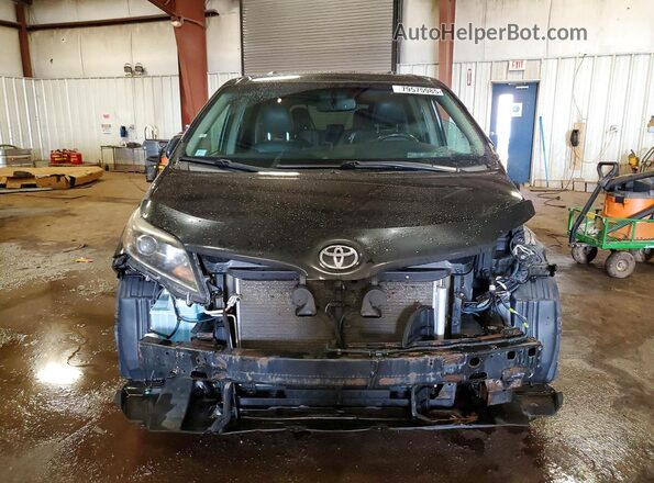 5TDXZ3DC7HS898308 2017 TOYOTA SIENNA Black Widok z przodu