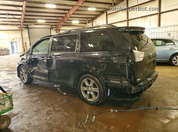 5TDXZ3DC7HS898308 2017 TOYOTA SIENNA Black Tył lewy