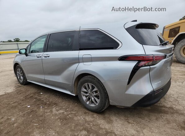 5TDYRKEC3NS094192 2022 TOYOTA SIENNA Silver Tył lewy
