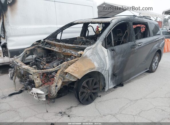 5TDYRKEC4MS026465 2021 TOYOTA LE Gray Передня ліва чверть