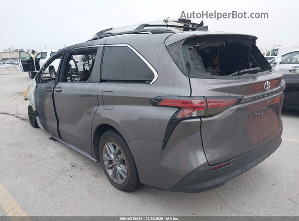5TDYRKEC4MS026465 2021 TOYOTA LE Gray Задня ліва чверть