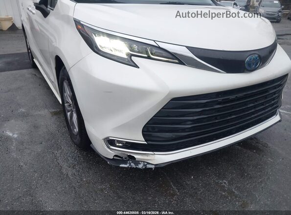5TDYRKEC4MS046800 2021 TOYOTA LE White Դիմացի տեսք