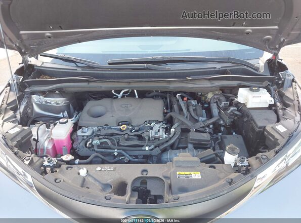5TDYRKEC4MS059417 2021 TOYOTA LE Black Вид ззаду