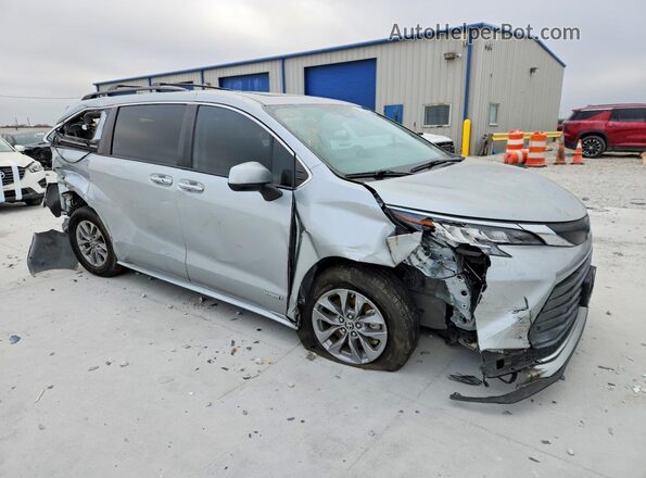 5TDYRKECXMS034781 2021 TOYOTA SIENNA Silver Առջևի աջ