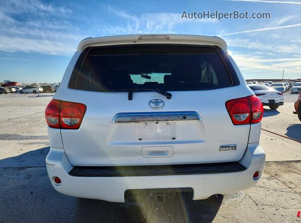 5TDYY5G14GS064332 2016 TOYOTA SEQUOIA Белый Вид сзади