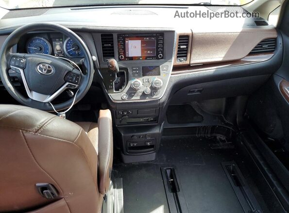 5TDYZ3DC2KS990292 2019 TOYOTA LIMITED White Вид панелі приладів