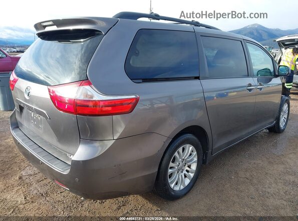 5TDYZ3DC3HS893076 2017 TOYOTA LE Gray Tył prawy