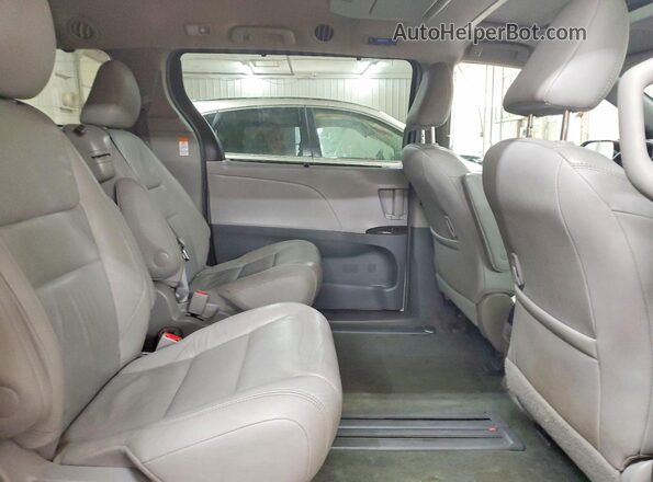 5TDYZ3DC4HS856456 2017 TOYOTA LE White Rear interior view