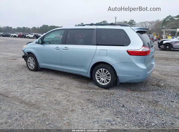 5TDYZ3DC7HS874756 2017 TOYOTA LE Blue Rear left