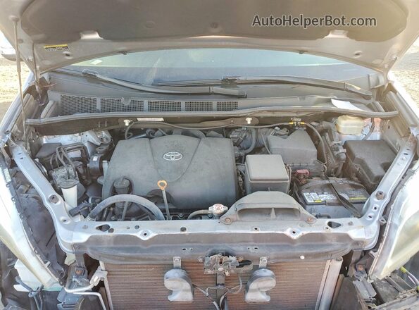 5TDYZ3DC9HS790826 2017 TOYOTA LIMITED Серый Вид подкапотного пространства