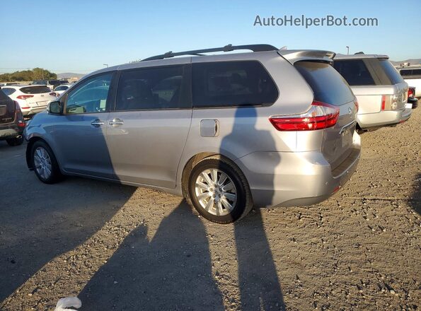 5TDYZ3DC9HS790826 2017 TOYOTA LIMITED Серый Задняя левая четверть