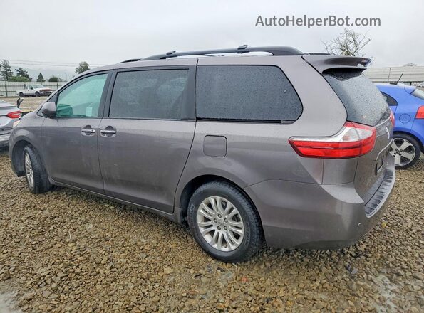 5TDYZ3DC9HS861216 2017 TOYOTA LE Gray Rear left