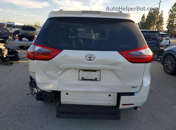 5TDYZ3DCXLS078706 2020 TOYOTA SIENNA White Widok z tyłu