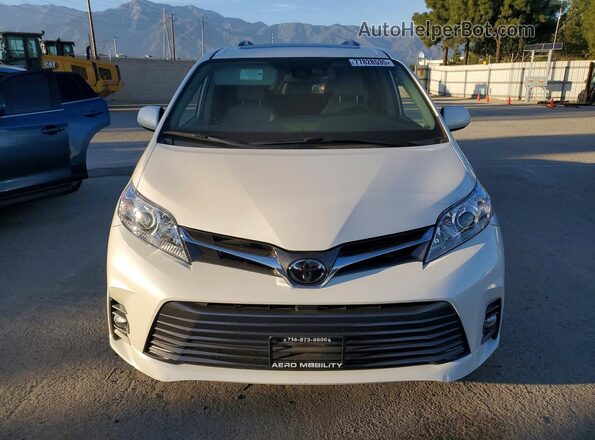 5TDYZ3DCXLS078706 2020 TOYOTA SIENNA White Widok z przodu