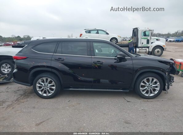 5TDYZRAH3MS063226 2021 TOYOTA LIMITED Black Вид задньої частини салону