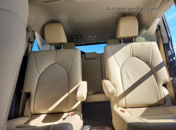 5TDYZRAH4MS519623 2021 TOYOTA LIMITED White Вид задніх сидінь
