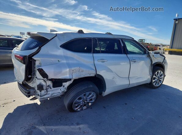 5TDYZRAH4MS519623 2021 TOYOTA LIMITED White Задня права чверть