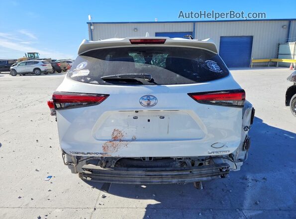 5TDYZRAH4MS519623 2021 TOYOTA LIMITED White Вид ззаду