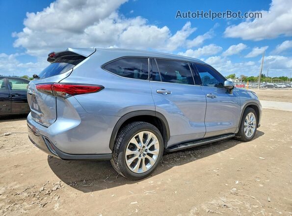 5TDYZRAH7MS037065 2021 TOYOTA LIMITED Gray Հետևի աջ