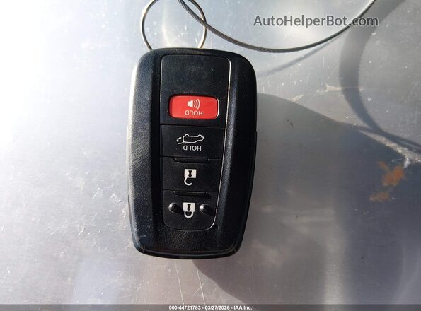 5TDZARAH5LS002213 2020 TOYOTA LE Blue Dashboard view