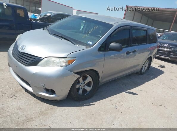 5TDZK3DC9GS703191 2016 TOYOTA SIENNA Silver 
