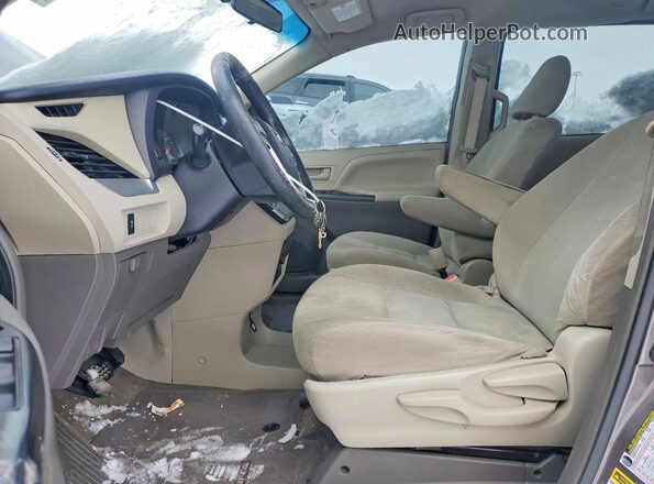 5TDZK3DC9GS750186 2016 TOYOTA SIENNA Gray 