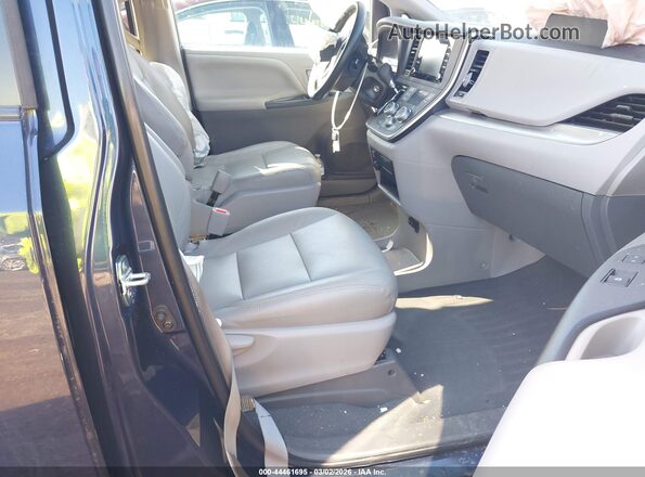 5TDZZ3DC5LS073465 2020 TOYOTA SIENNA Blue Vista interior delantera