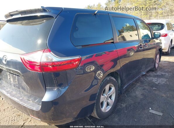 5TDZZ3DC5LS073465 2020 TOYOTA SIENNA Blue Trasero derecho