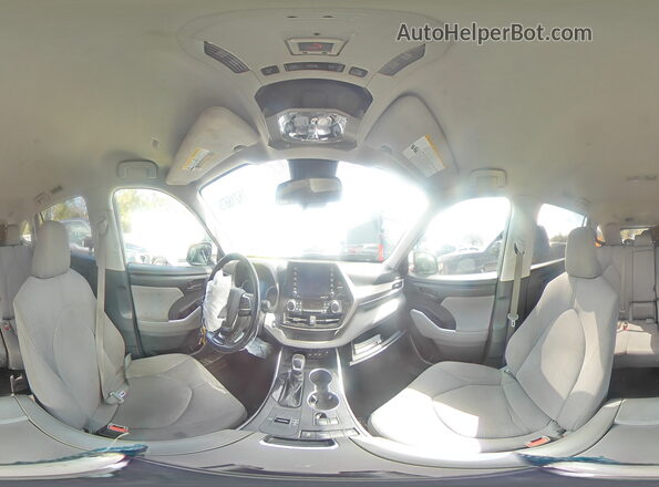 5TDZZRAH2MS525778 2021 TOYOTA HIGHLANDER Gray 