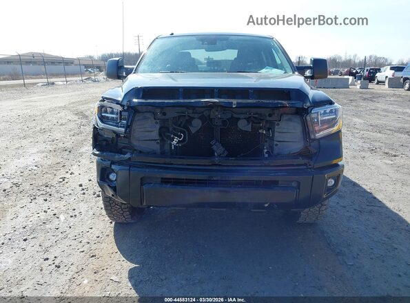 5TFAY5F10JX719686 2018 TOYOTA TUNDRA Black Front view