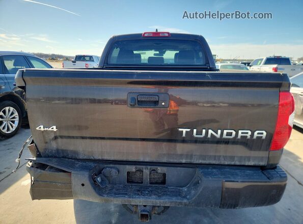 5TFAY5F13MX960727 2021 TOYOTA TUNDRA Коричневый Вид сзади