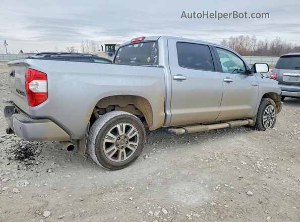 5TFAY5F15KX839565 2019 TOYOTA TUNDRA Silver Rear right