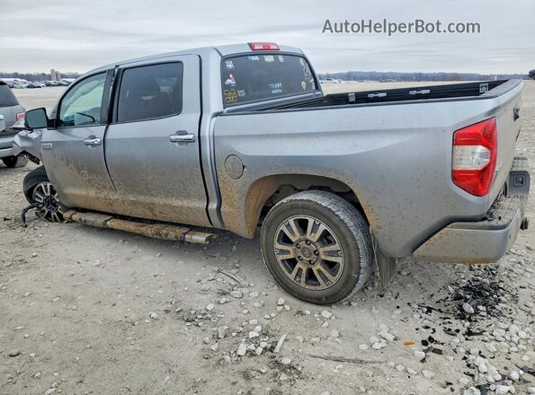 5TFAY5F15KX839565 2019 TOYOTA TUNDRA Silver Rear left