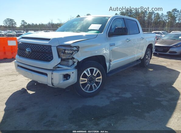 5TFAY5F18MX047820 2021 TOYOTA TUNDRA Белый Передняя левая четверть